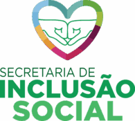 LOGO PERSONALIZADO CORES - INCLUSÃO SOCIAL SEM FUNDO